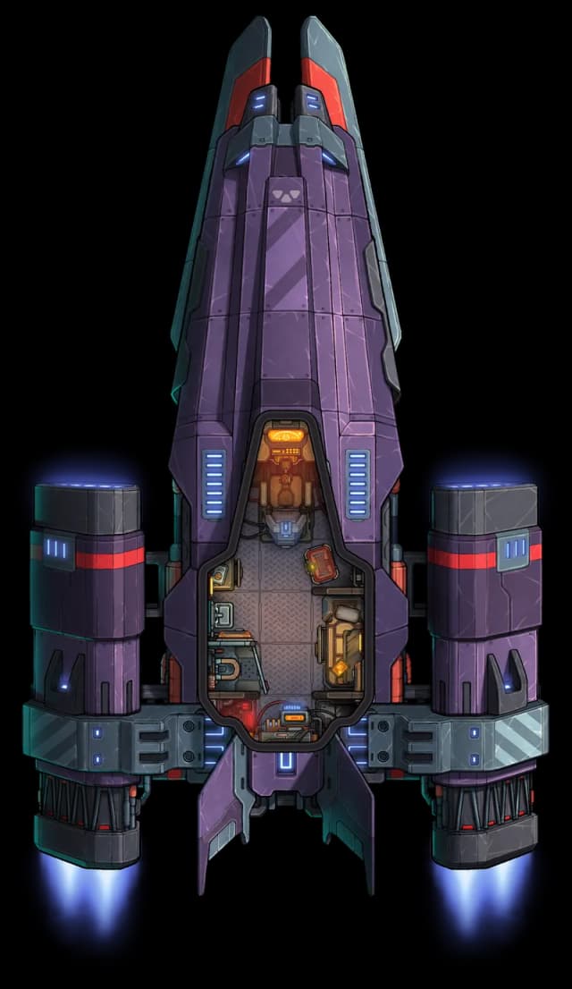 Silent Phantom map, Original Interior variant